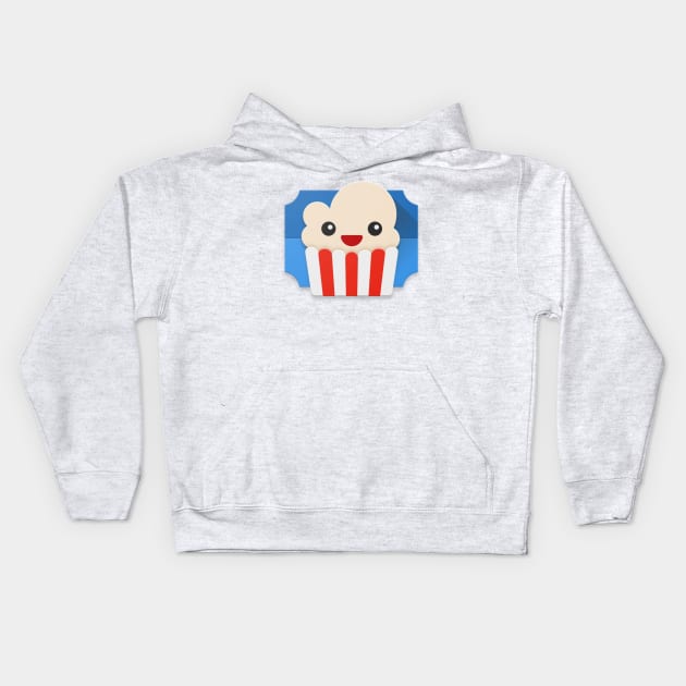 Popcorn Time Kids Hoodie by nikovega21